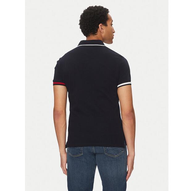 Tommy Hilfiger Flag Cuff Polo Shirt