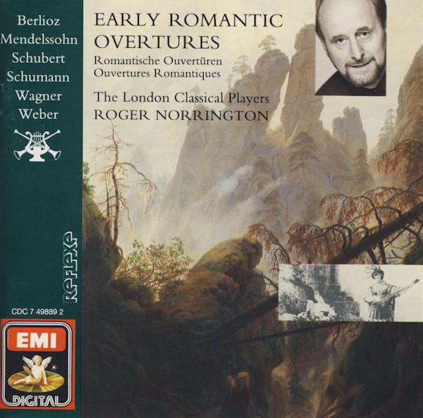

CD LONDON CLASSICAL PLAYERS, ROGER NOR - Early Romantic Overtures CDC7498892 EMI Digital 1990 Europe Classical Used