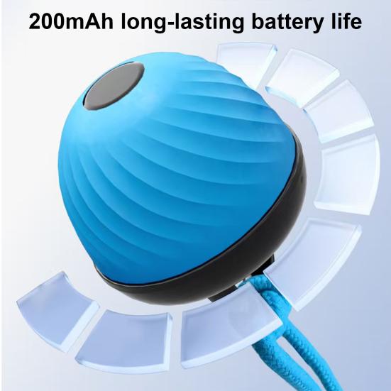 Interactive Dog Ball Chew-resistant Smart Puppy Toy Ball with Sound Rope Electric Automatic Moving And Rolling Pet Ball for Small Medium Large Dogs