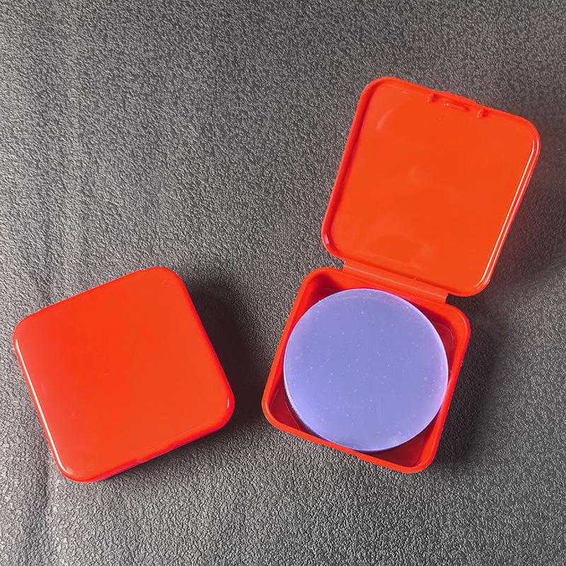 Многофункциональная прозрачная двусторонняя лента без следов - 60 круглых штук по 6 см в цветной коробке