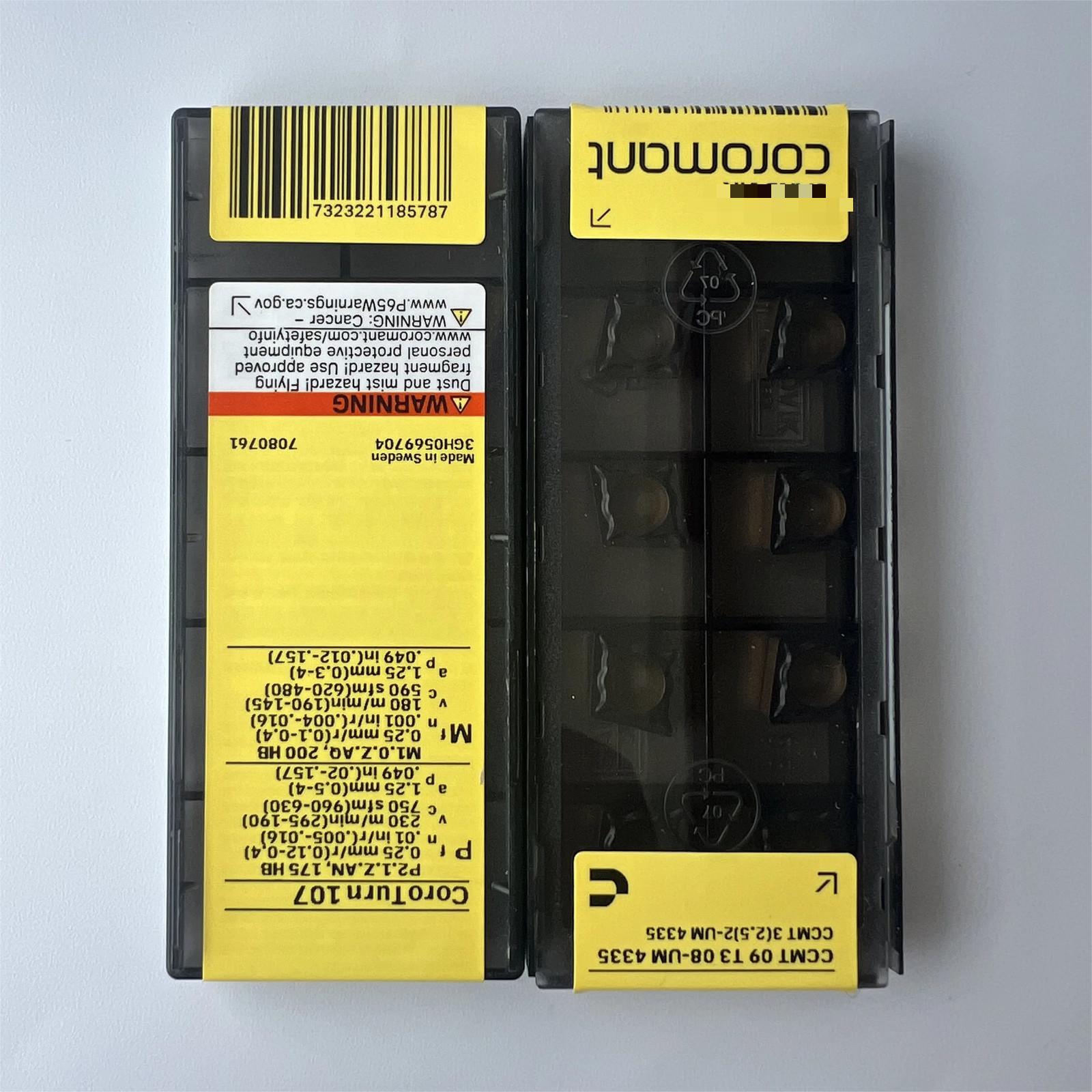 

Original Sandvik / CCMT09T308-UM4335 / Carbide blade 10 Pcs