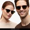 sunglasses RB3016 CLUBMASTER BLACK 49 1367B1 GREY ON polarized Ray-Ban