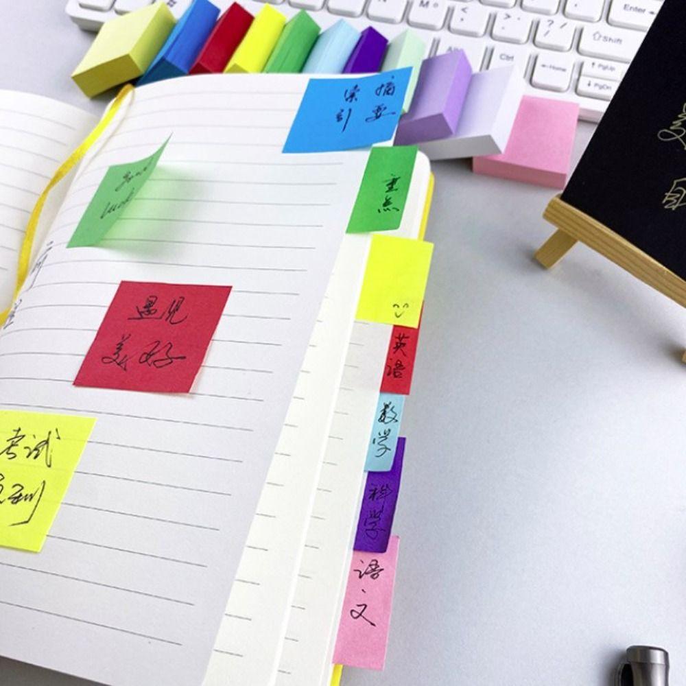 Post Memos Index Sticky Notes Self Sticky Memo Note Paper Mini Colored Sticky Notes Stationery