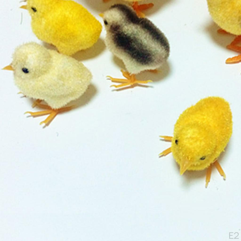 Bird Farm Animals Figurine Ornament Table Decor