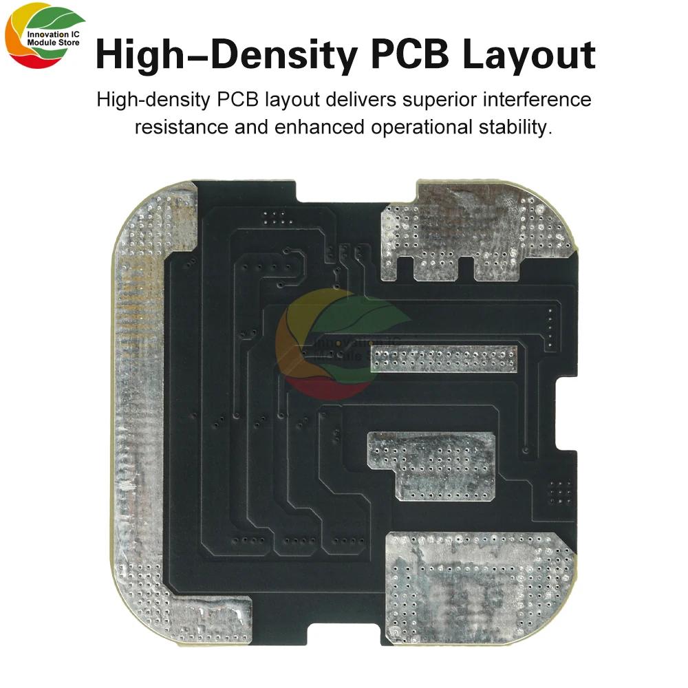 4S 60A 21700 Lithium Battery Protection Board with Balancing, 3.7V Series 18650 Protection Board