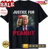 2025/Justice for Peanut The Squirrel - Wanted T-Shirt S-5XL Unisex T-Shirt