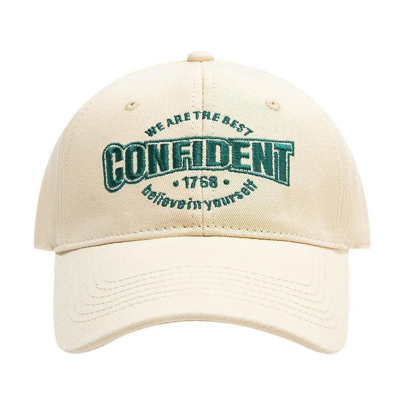 American Street Soft Top Baseball Cap Korean Version Personalized Letter Embroidery Casual Versatile Outdoor Sun Protection Baseball Cap