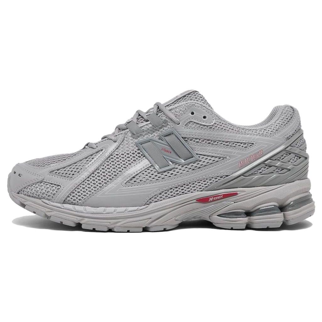 New Balance 1906R Серый Глубокий Красный Мужские Кроссовки M1906RJC 41.5