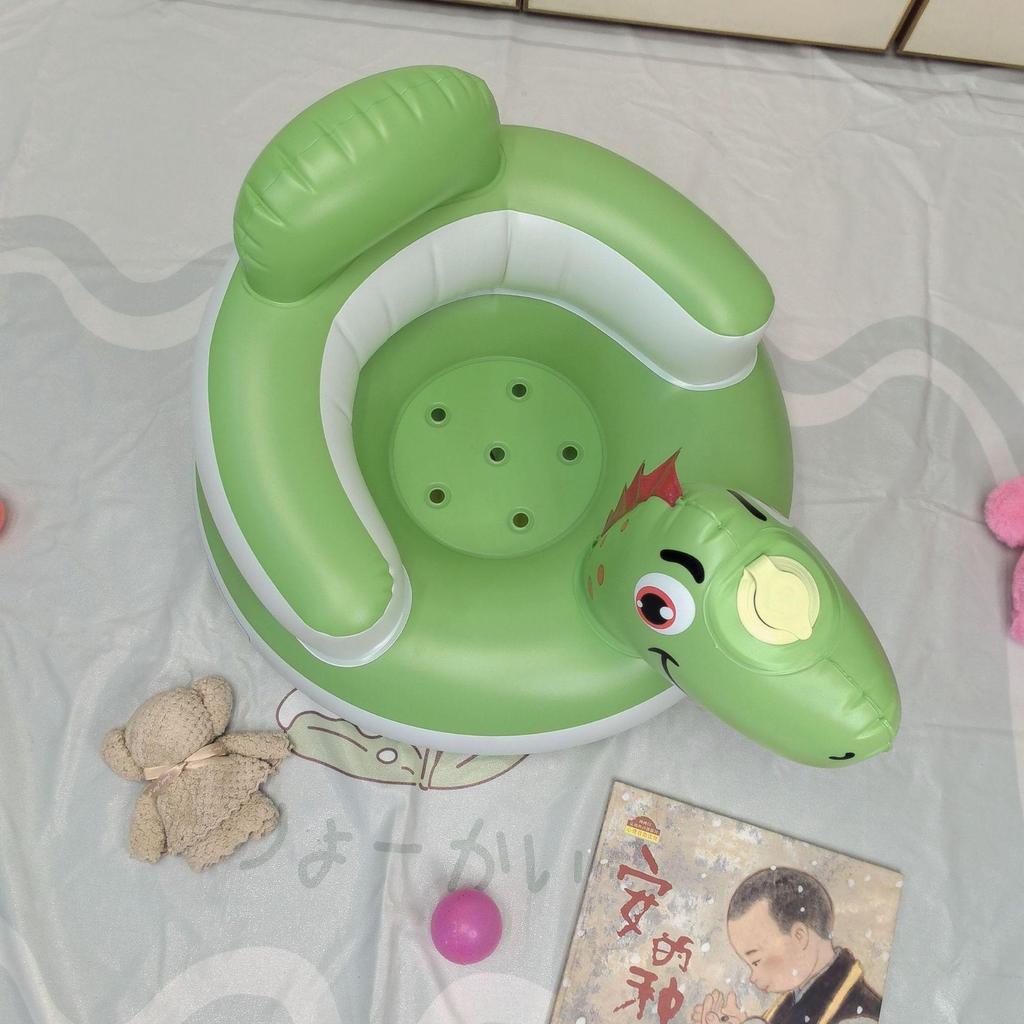 Simple Dragon Inflatable Baby Exercise Seat - Learn To Sit Sofa & Support