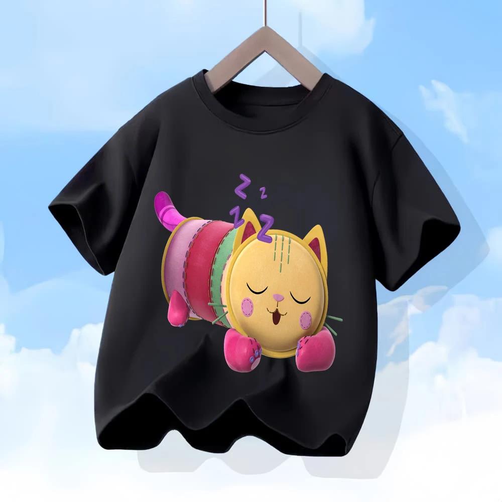 Moda Estampada Gabby's Dollhouse Rainbow Adventure Tričko Dítě Tričko