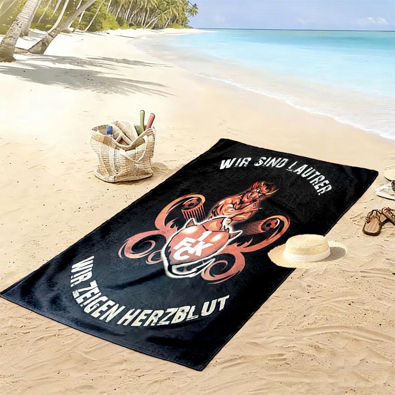Kaiserslautern Beach Towel, Large Soft Quick Dry Towel for Beach Camping Swimming