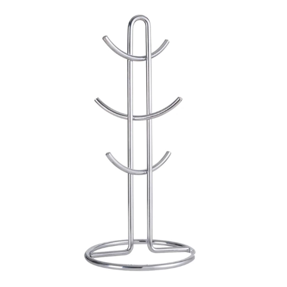 Stainless Steel Water Cup Rack Hanging Design Wine Cup Holder Organizer Kitchen Rack  Household Use