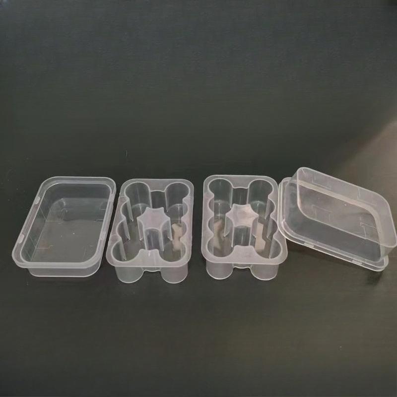 2pcs Clear Peptide Case Set for Fridge,20 Slots Total, 3ml Vial Holder for Refrigerator, Semi-Transparent Vial Storage Case