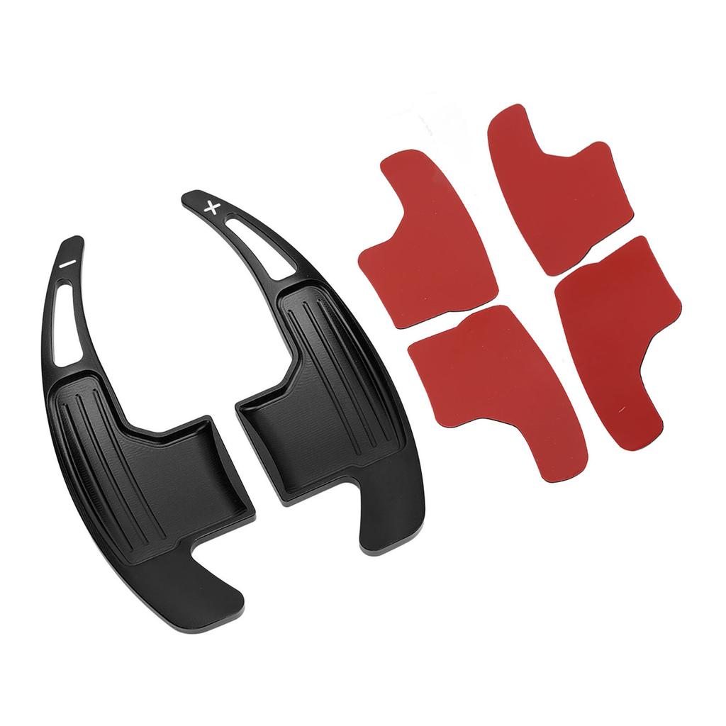 1 Pair Aluminum Alloy Paddle Shifter Extension Replacement For Ford Mustang V6 EcoBoost GT Shelby 2015‑2022