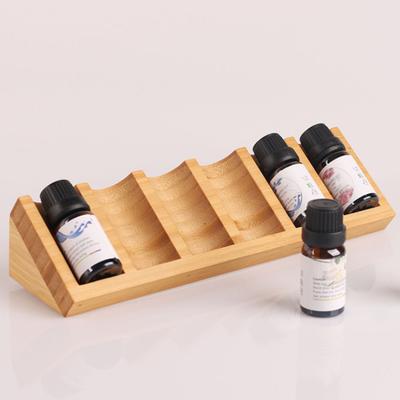 Stable Triangular Design Essential Oil Organizer for 6 Oil Bottles Expandable Essential Oil