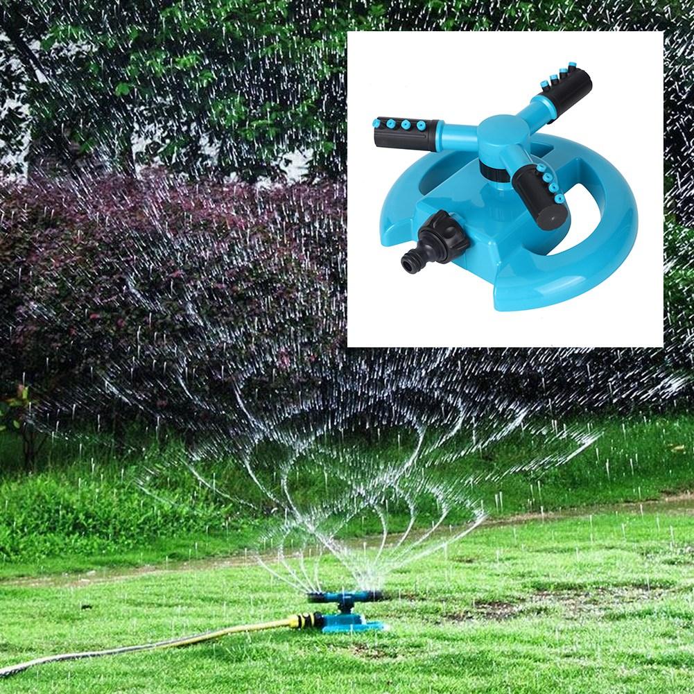 Three Arms 360 Degrees Rotating Garden Water Sprinkler Lawn Watering Irrigation Tool