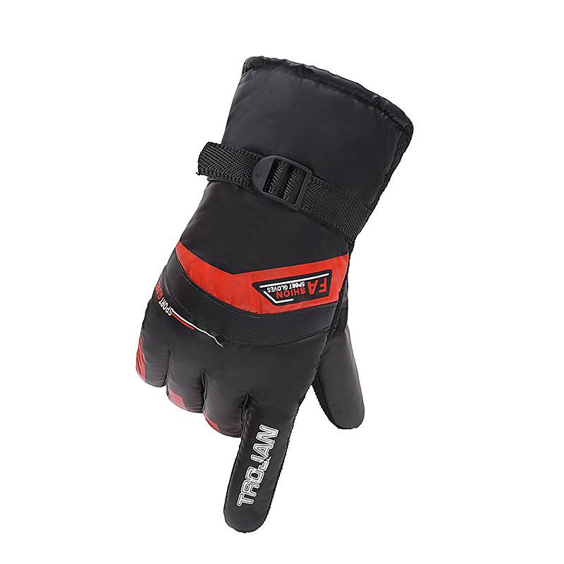 

Новые зимние теплые мужские перчатки для езды на мотоцикле, ветрозащитные перчатки для занятий спортом на открытом воздухе, бархатные лыжные перчатки average size