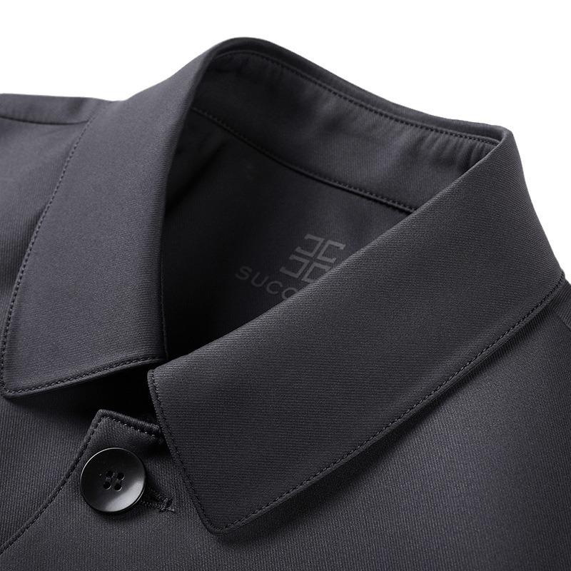 Herren Übergangsjacke Frühling mittleren Alters Business Casual mittellang Herren Frühling und Herbst Herren Windjacke Herren Oberteile