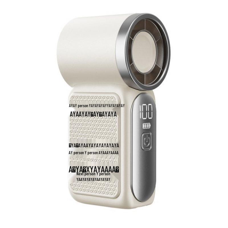 

X688 Turbo Mini Handheld Fan: High-Speed, USB Rechargeable, Long-Lasting Battery, Portable for Outdoor Use 89*43*35.5 mm