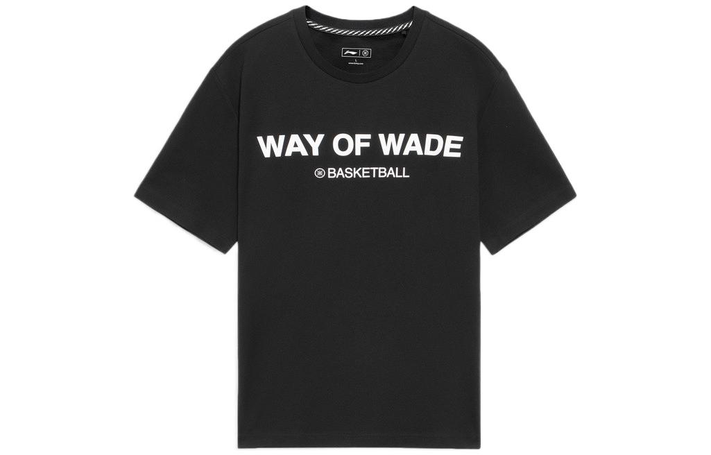 Li Ning Wade Collection T Shirts Men s Crew Neck Moderate Straight Fit AHSS439-1 M