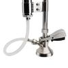 Party Pump Beer Picnic Pump, Heavy Duty Draft Manual Beer Pump 8 Inch Upright Convertor Kegerator Tap Dispenser G Type Coupler