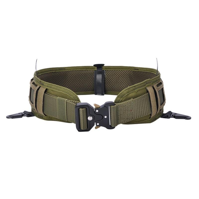 Tactical Laser-Cut Molle Camouflage Waist Belt for Outdoor Training