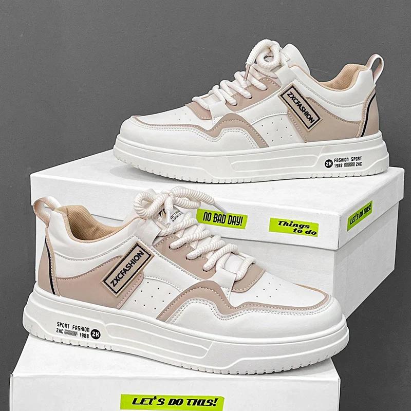 Men's Sneakers Sports and Leisure Outdoor Shoes for Men Skateboard Soft and Comfortable Loafers Casual Shoes Non-Slip Fashion