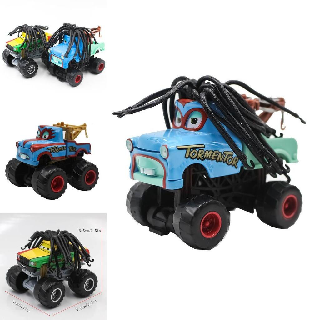 Sturdy Alloy Car Racing Cars Bigfoot Longhair Mater Fun Children's Toys