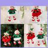 Christmas Elf Doll Ornament With Fabric Material For Holiday Tree Decorations