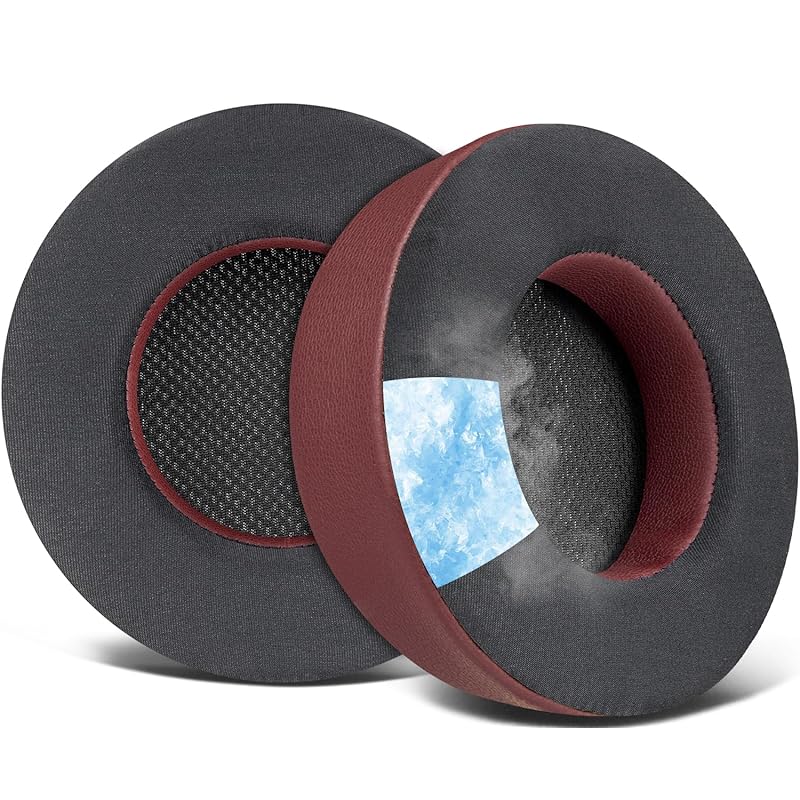 

SOULWIT cooling gel ear pads ear cushion correspondence Corsair Virtuoso RGB Wireless XT Compatible with SE headphone pad make it thicker replacement