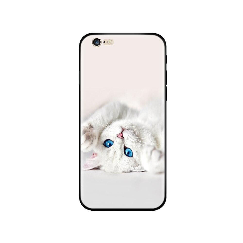 For Iphone 5s 5 S Se 2016 4.0" Case Silicon Soft Phone Cover On Apple iPhone 6s 6 S Plus Funda Coque Shell Bumper Black Tpu Case