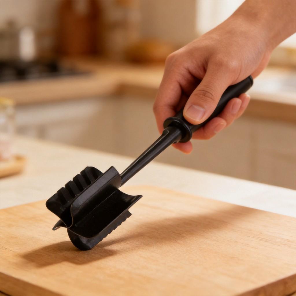 Modern Abs Handheld Meat Chopper With Stirring And Grinding For Food Prep And Gift Use