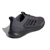 Adidas Fluidstreet Comfortable Versatile Mesh Fabric Non-Slip Low-Top Casual Running Shoes Men Sneakers Gray Black FY8456