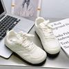 3 Mesh Breathable Versatile Color Matching Women's Shoes Summer Breathable New Flat-bottomed Lightweight Board Shoes
