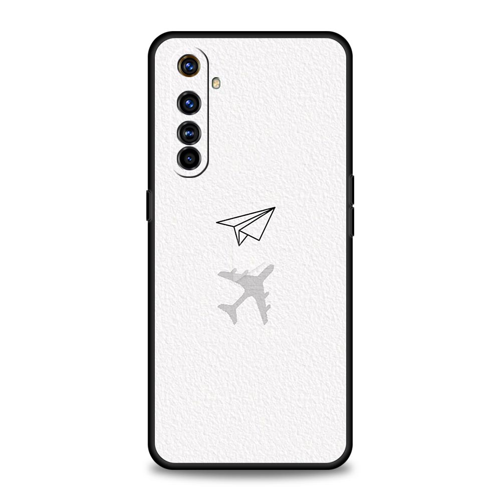 Aircraft Plane Airplane Phone Case For Realme 12 11 10 9 8 5G 7 6 GT5 GT3 GT2 Pro Plus C21 C11 C25 C35 For GT Neo 2 3 3T 5 Cover