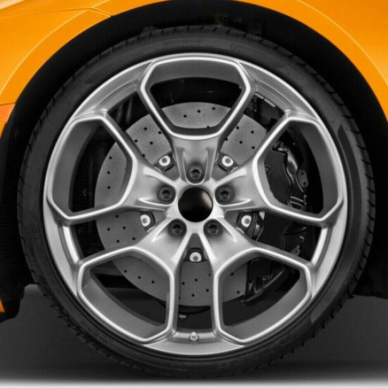 4pcs 57mm Wheel Hubs Center Hub Cap Sticker Universal Wheel Rim Hub Cover Black