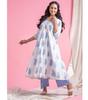 Women Designer Cotton Kurta Pant Set Indian Bollywood Top Tunic Printed Kurti Salwar Suit
