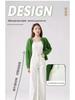 Women's 2025 Spring Tencel White High-Waist Color-Block Slimming Wide-Leg Jeans
