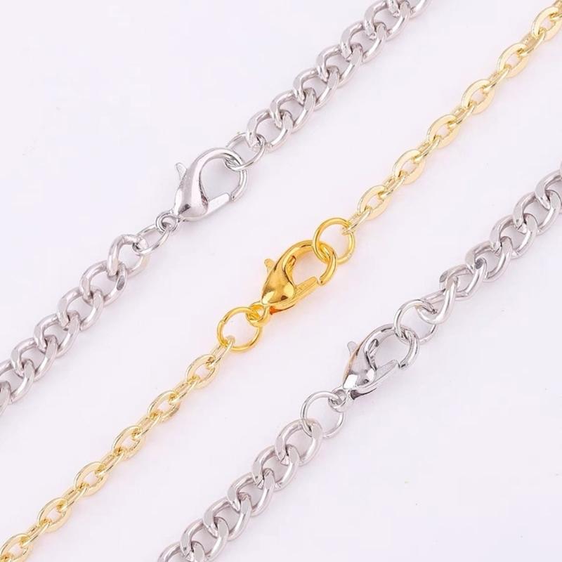 40Pcs Durable Stainless Steel Lobster Clasp for Bracelets and Necklaces Various Sizes Jewelry Making Kits Supplies