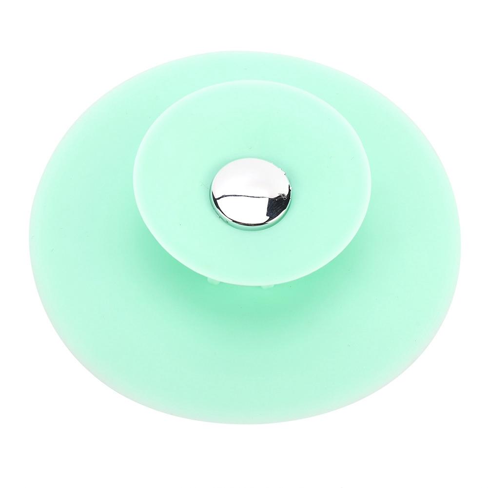 Siphons de sol en silicone Crépines d'évier Type à pression Bouchon de vidange pour baignoire Salle de bain Cuisine