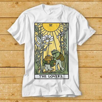 Frog The Lovers Tarot Card T Shirt Gay Lesbian Movie Proud Pride Music 2357