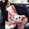 1pc Cartoon My Melody Blanket Room Decor, Soft Bedding Cover, Living Room, Travel, Camping, Car Blankets, Beach, Office Naps, Perfect Gift, All Season