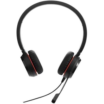 Stereo Headset - JABRA - Evolve 20 SE - Passive Noise Cancellation - USB-C - Optimal Comfort