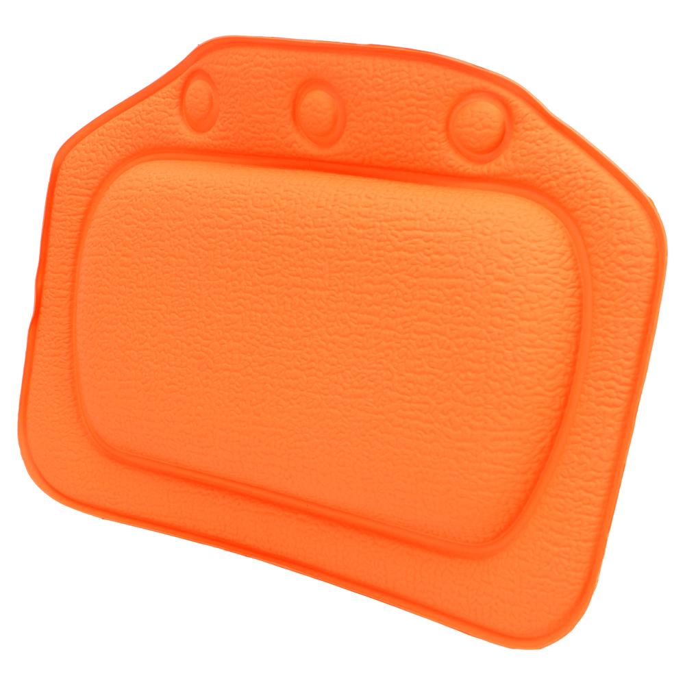 Myk Nakkestøtte Nakke Badekarpute med sugekopp Hjemmebadekarpute SPA Badepute Badekartilbehør Baderomsutstyr 21*31cm