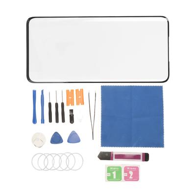 Phone Outer Screen Replacement Kit Tempered Glass Front Outer Screen with Repair Tools for Oneplus
