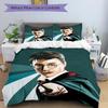 3pcs Harry Potter Cover Set,Soft Comfortable Duvet Cover,Guest Room (1*Duvet Cover + 2*Pillowcases, Without Core) yy251024129