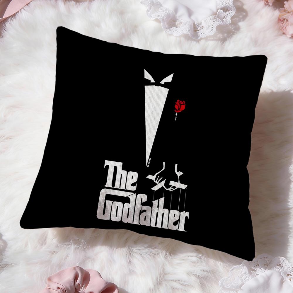 The G-Godfather Movie Cushion Cover Premium Comfort Reversible Pillow Cove -Two in One Design for Any Room & Car Interior
