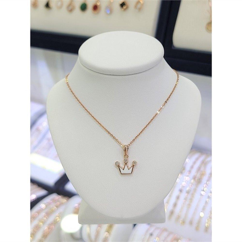 Pachichi Save Zone 05 14K Crown Necklace Pendant Szgwgp2247 (9561282)