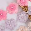 Three-Dimensional Small Flower Embroidery Organza Lace Accessories