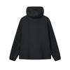 Fila Heritage Fashion Classic Simple Casual Hooded Woven Loose Jacket Men Jackets Deep-Black F61M618701FBK